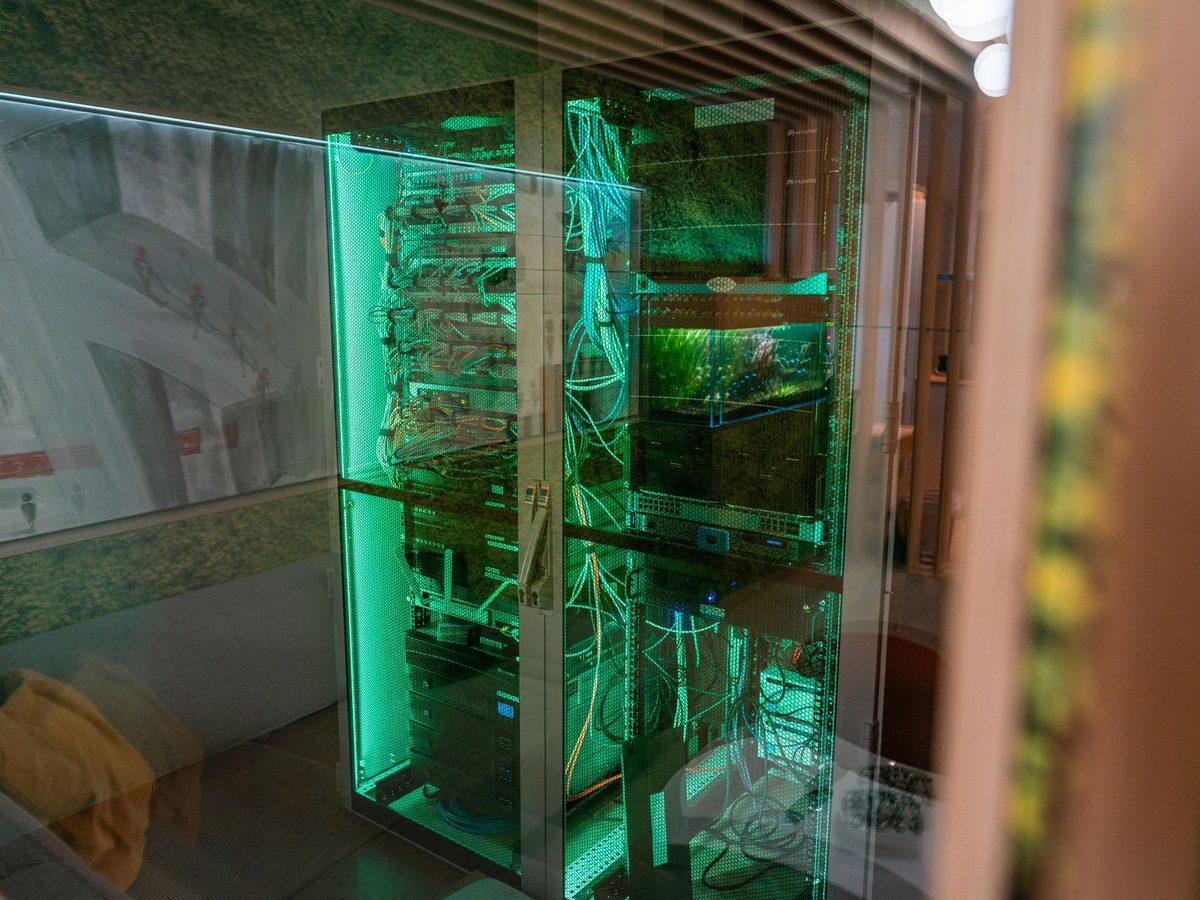 Data cabinet on ALTEPRO premises